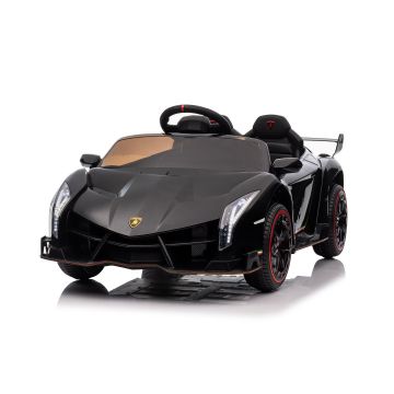 Lamborghini Elektrisk Barnbil Veneno Med Fjärrkontroll 12V svart
