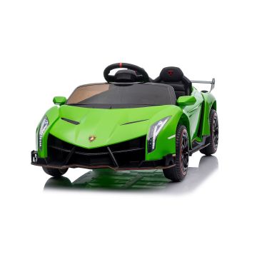 Lamborghini Elektrisk Barnbil Veneno Med Fjärrkontroll 12V grön