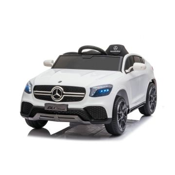 Mercedes Elektrisk Barnbil GLC Coupé Med Fjärrkontroll 12V Vit