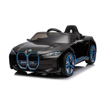 BMW Elektrisk Barnbil i4 Med Fjärrkontroll 12V svart